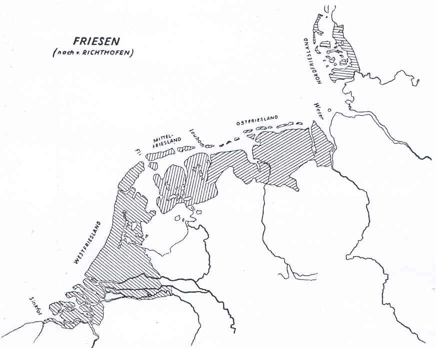 Geografie Lex Frisionum