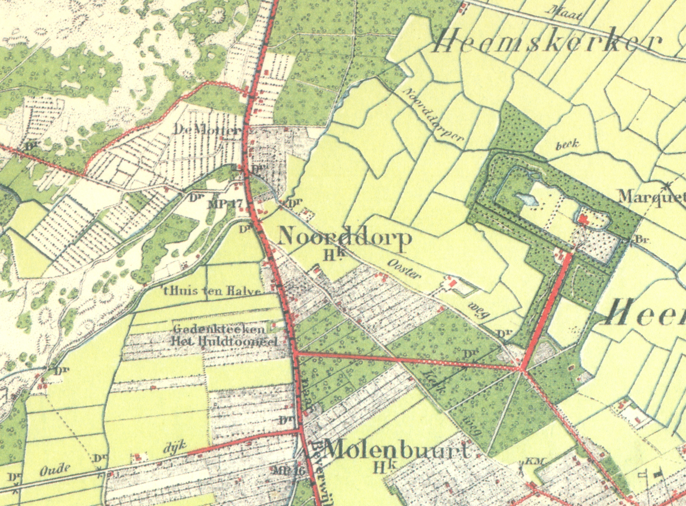 Kaart Noorddorp