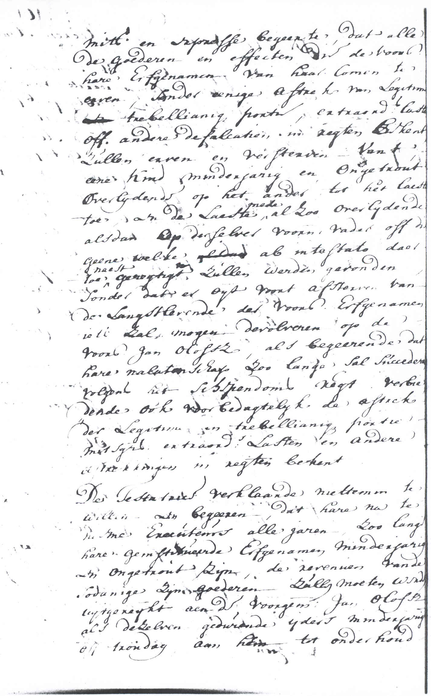 Testament 1731