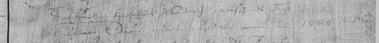 Doopinschrijving 1689
