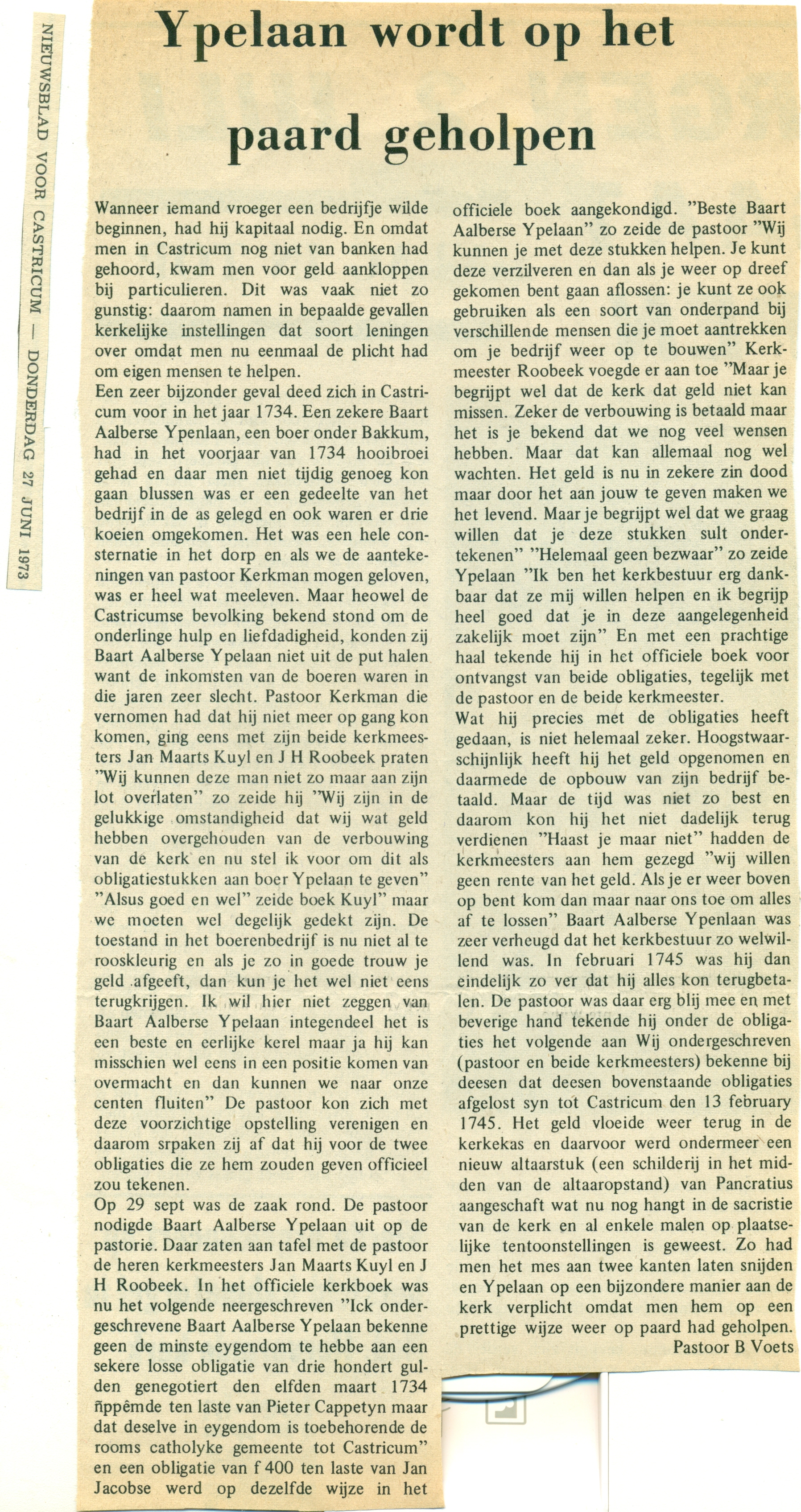 Artikel Voets