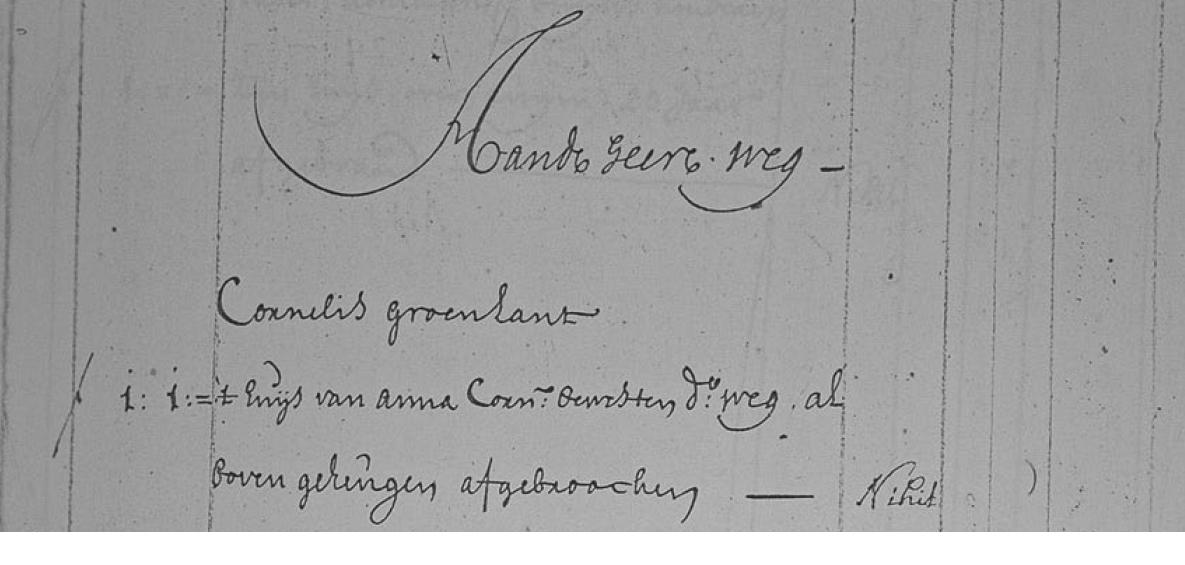 Verpondingen Wimmenum, 1731