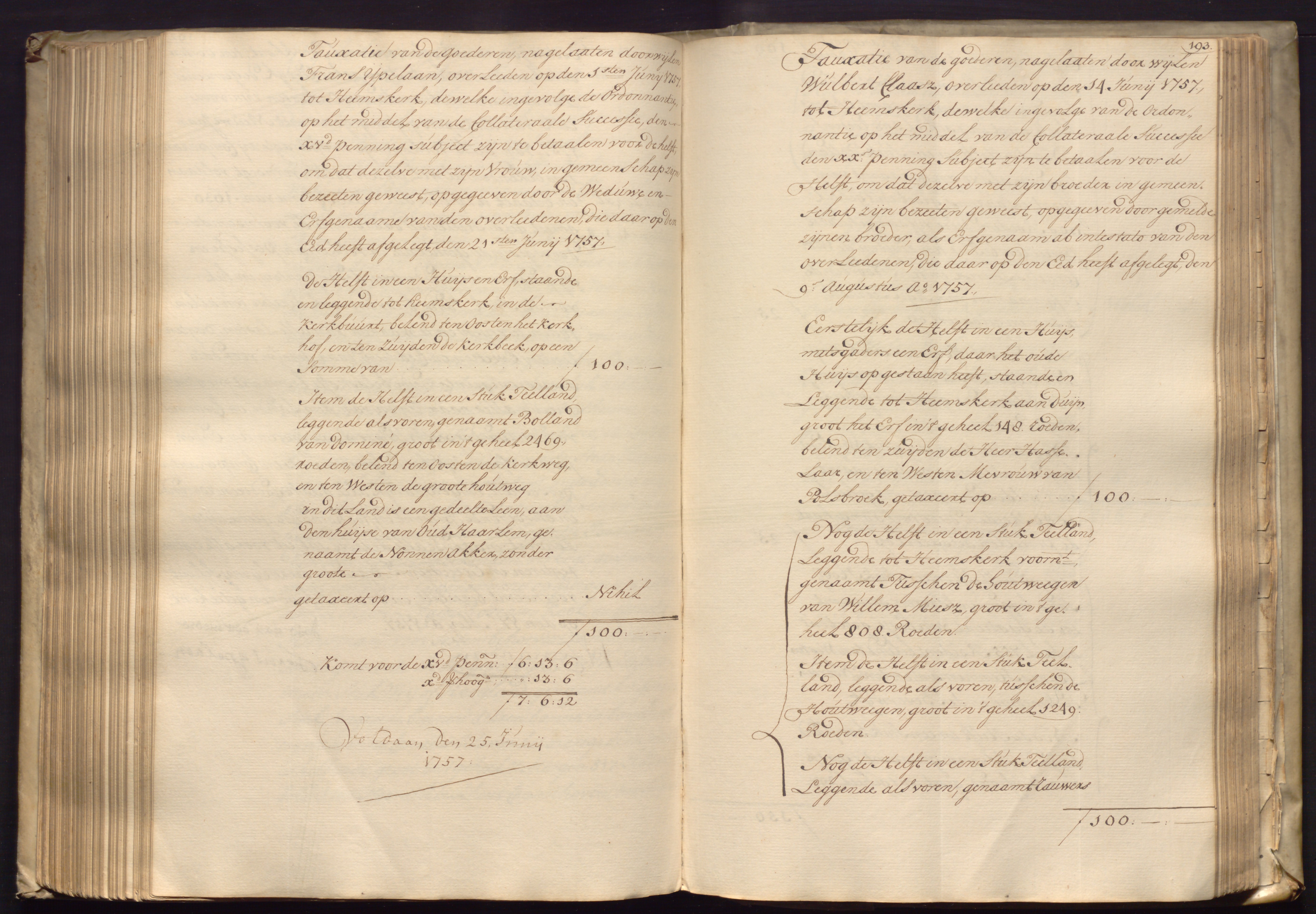 Tauxatie 1757