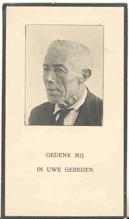 Bidprentje Dorus IJpelaan