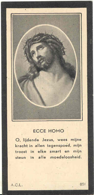 Bidprentje Cornelis IJpelaan
